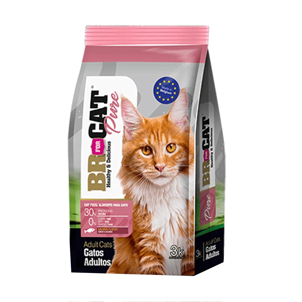 Br For Cat - Adultos Salmón