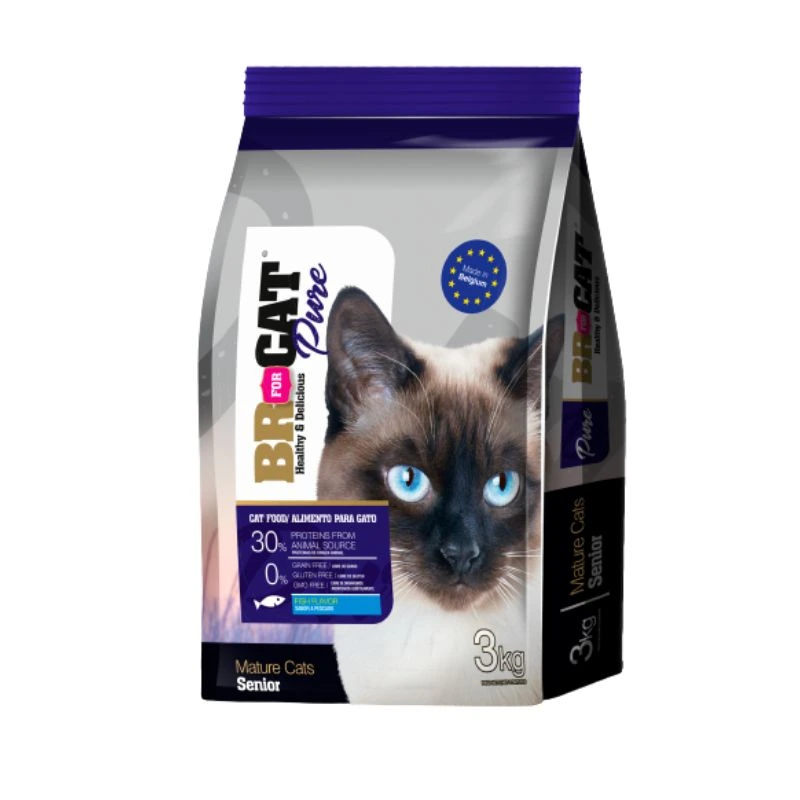Br For Cat - Senior Pescado