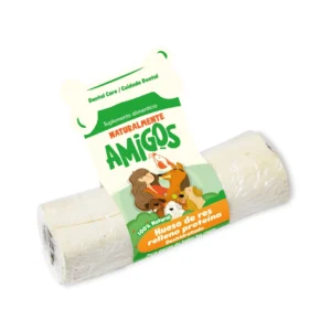 Hueso de res relleno de proteina deshidratado
