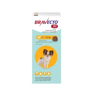 Bravecto 1M Antiparasitario Perros de 2 a 4.5 Kg