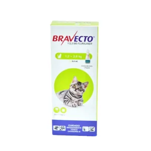 Bravecto Antiparasitario Spot on Gatos de 1.2 a 2.8 Kg