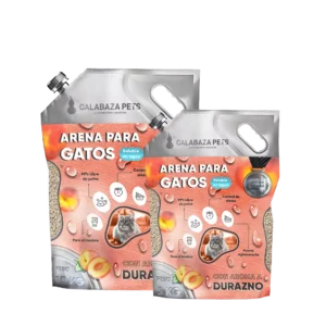 Calabaza Pets - Arena para Gatos Aroma Durazno