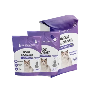 Calabaza Pets - Arena para Gatos Aroma Lavanda
