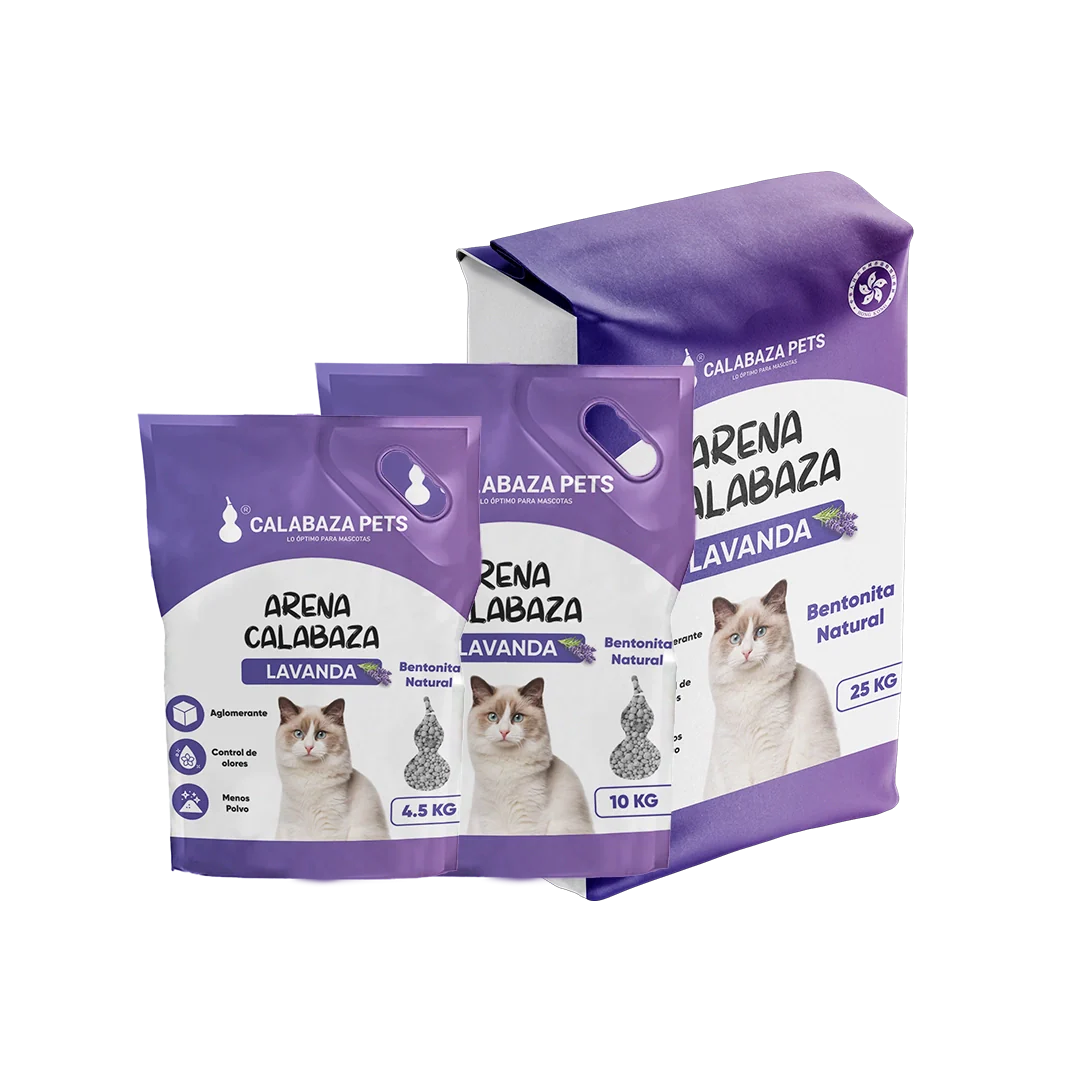 Calabaza Pets - Arena para Gatos Aroma Lavanda