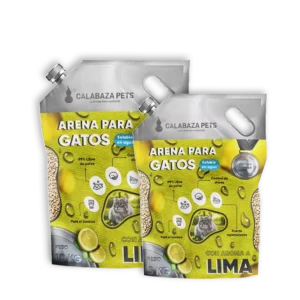 Calabaza Pets - Arena para Gatos Aroma Lima