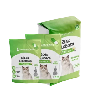 Calabaza Pets - Arena para Gatos Aroma Vainilla