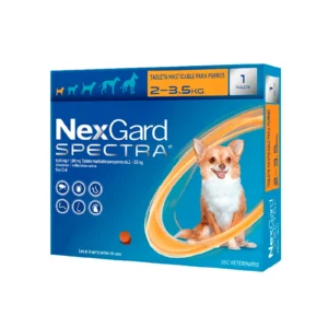 NexGard Spectra para Perros de 2 a 3.5 Kg