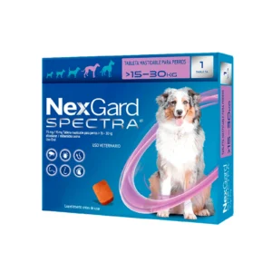 Nexgard Spectra para Perros de 15 a 30 Kg